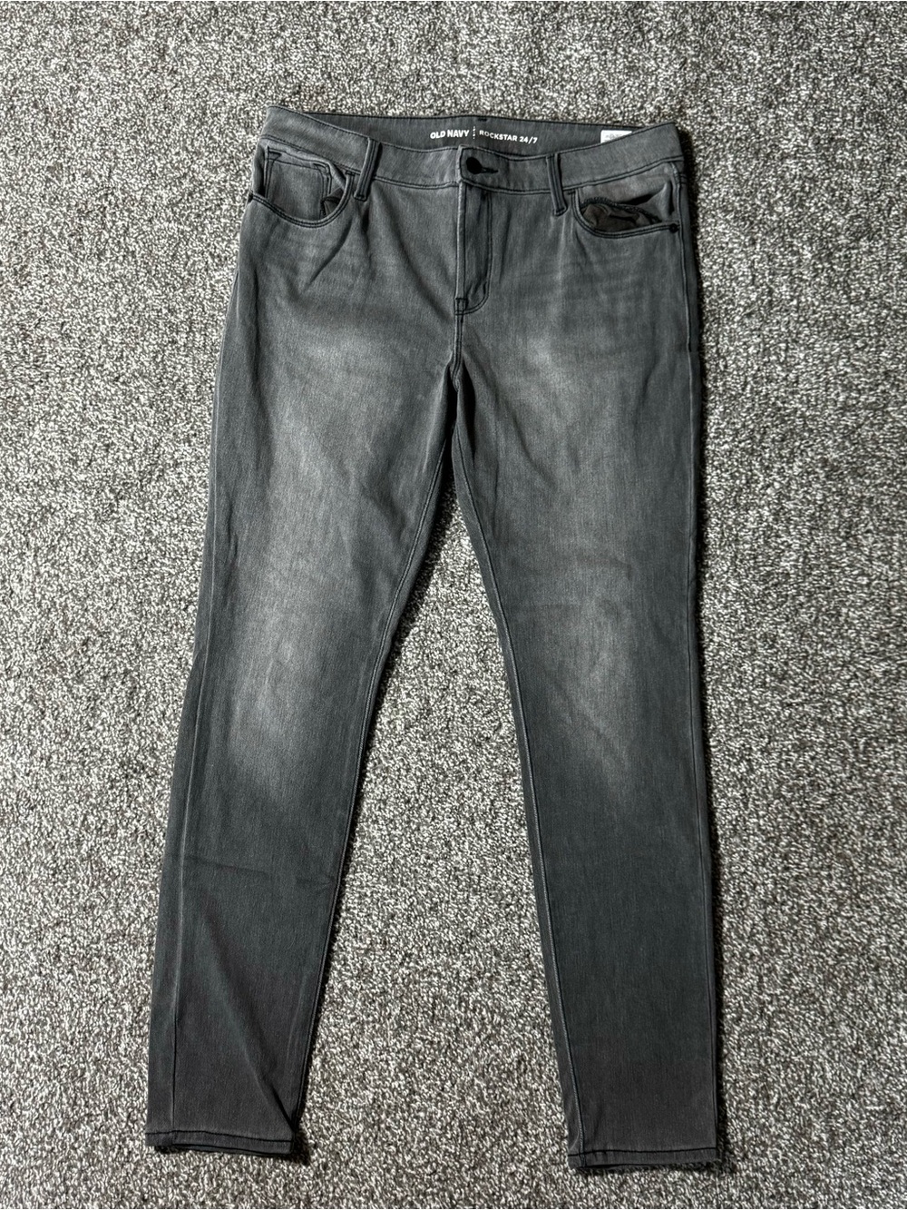 [154] Old Navy Black Slim Stretch Jeans